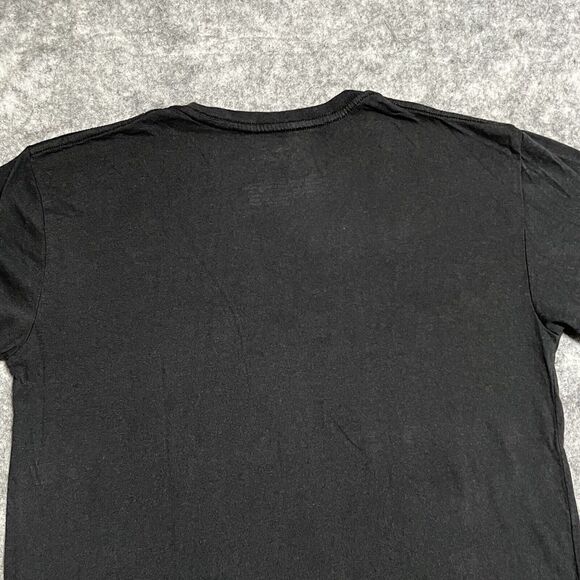 The Rolling Stones T-Shirt Men’s L 1976 U.S. Tour Black Band Tee Rock n Roll - Picture 8 of 10